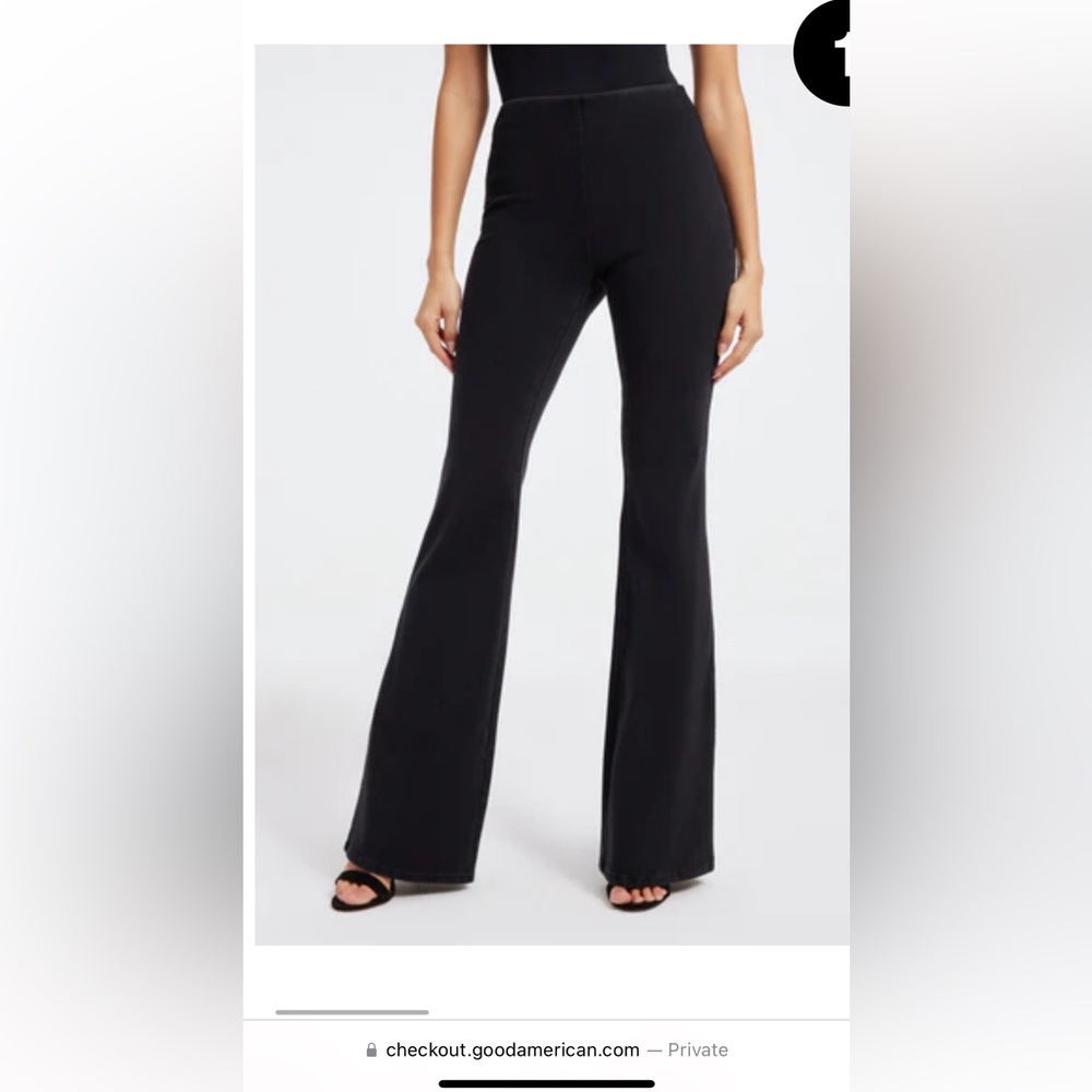 Good American Pull-On Flare